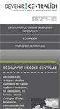 Mobile Screenshot of devenir-centralien.com